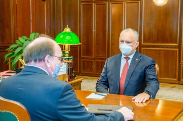 Igor Dodon a avut o întrevedere cu Ambasadorul Federației Ruse